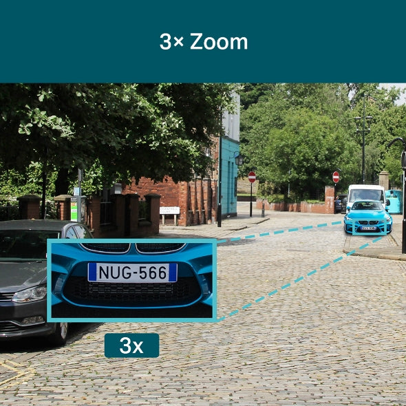 TP-Link VIGI 4MP C340-W(4mm) Outdoor Full-Colour Wi-Fi Bullet Network Camera, 4mm Lens, Smart Detection, 3YW