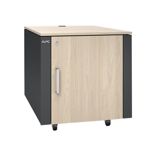 APC NetShelter Soundproof, Server Rack Enclosure, 230V, Maple