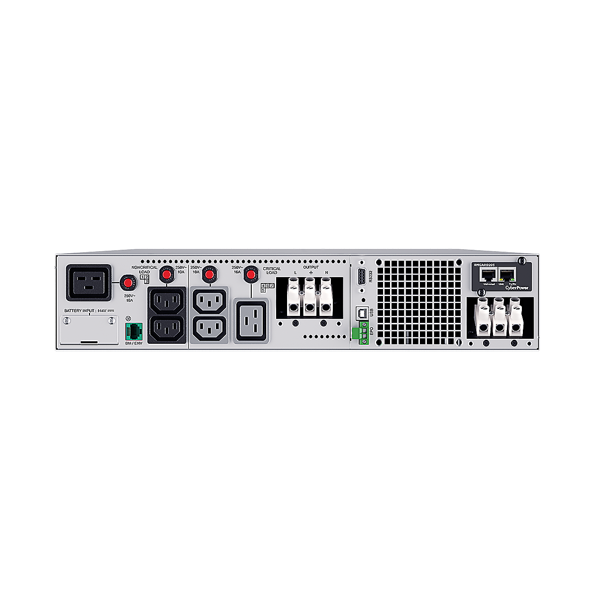 CyberPower Online Series 6000VA/6000W Rack/Tower Online UPS Built-in Equalisation Module (EQM)- (OL6KERTHD) -2 Yr WTY