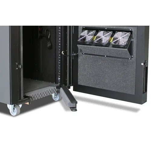 APC NetShelter Soundproof, Server Rack Enclosure, 230V, Maple