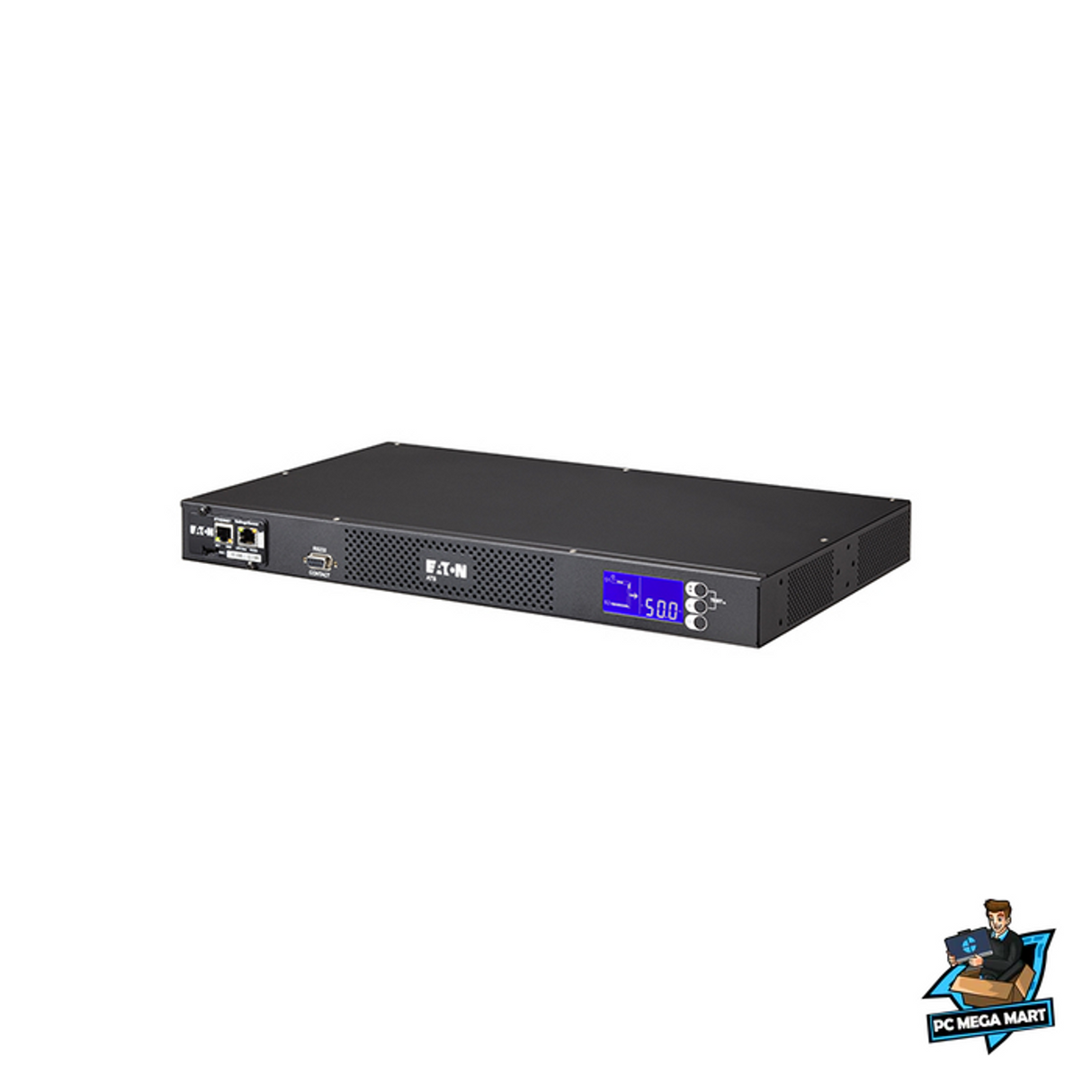 Eaton ATS w/Serial Port - (2)C20 16A Input, (8)C13, (1)C19 Outlets