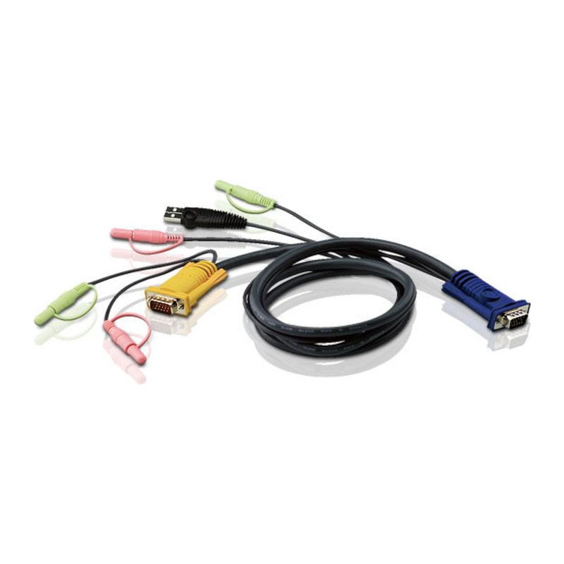 Aten KVM Cable 3m with VGA, USB & Audio to 3in1 SPHD & Audio to suit CS173xB, CS173xA, CS175x (LS)