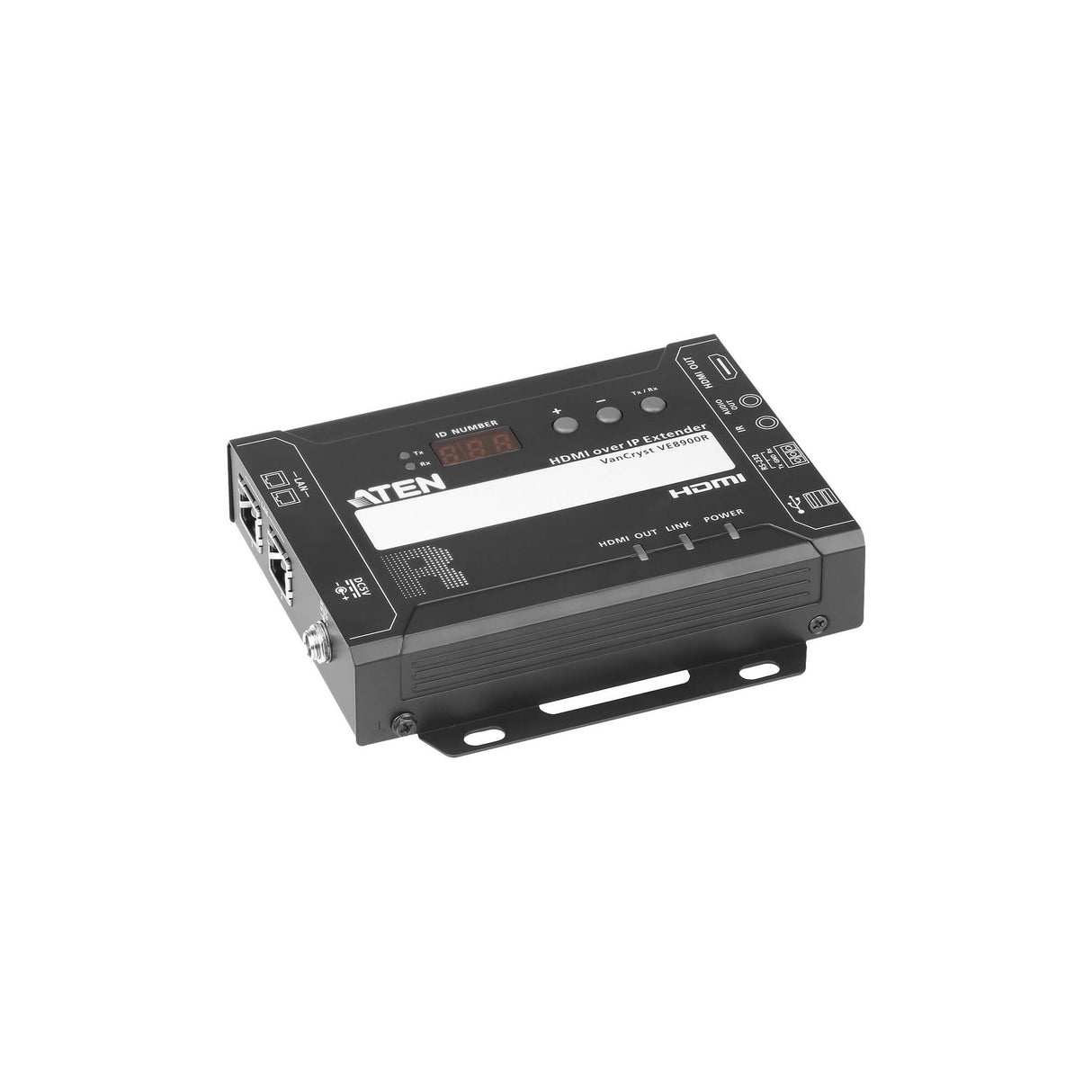 Aten HDMI over IP Receiver, extends lossless 1080p signals with low latency via recommended gigabit switches