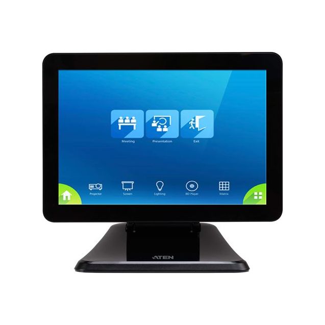 Aten VK330 10.1' Touch Panel, Capacitive multi-touch TFT-LCD Screen, Supports Power over Ethernet, Flexible installation
