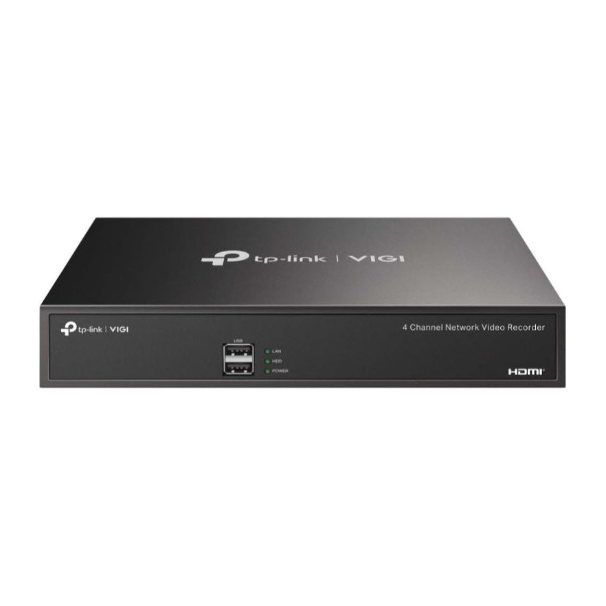 TP-Link VIGI NVR1004H-4P VIGI 4 Channel Network Video Recorder (HDD Not Included)