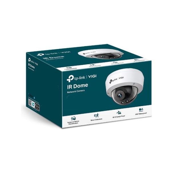 TP-Link VIGI 3MP C230I(4mm) IR Dome Network Camera, 4mm Lens, Smart Detection, 3YW