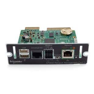 APC by Schneider Electric AP9643 UPS Management Adapter with Environmental & Modbus