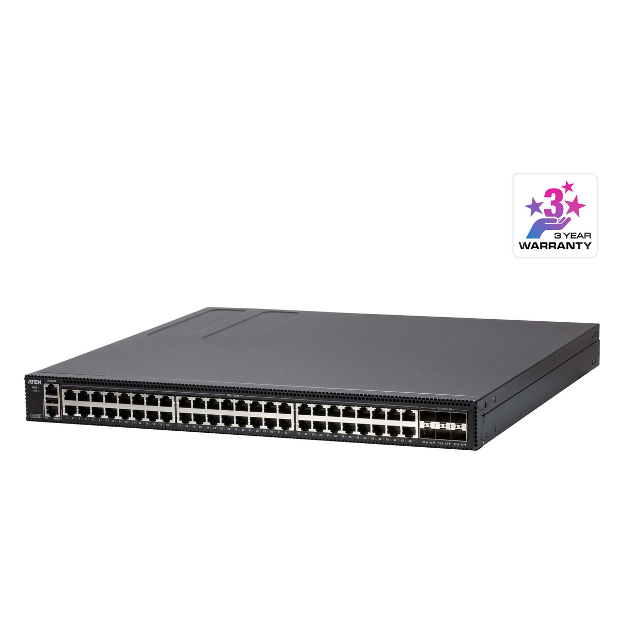 Aten 54-Port Layer 2+ Gigabit Ethernet Managed Switch