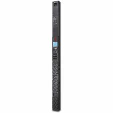 APC NetShelter Metered Rack PDU, 0U, 1PH, 3.3kW 208V 16A or 3.7kW 230V 16A, 18 C13 and 2 C19 outlets, C20 inlet