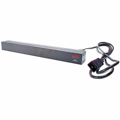 APC NetShelter Basic Rack PDU, 1U, 1PH, 3.7kW 230V 16A or 3.3kW 208V 16A, x12 C13 outlets, C20 cord