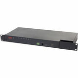 APC by Schneider Electric KVM Switchbox - 8 Computer(s) - 1 Local User(s) - 8 x Network (RJ-45) - 2 x PS/2 Port - 2 x USB - 1 x VGA - 1U - Rack-mountable