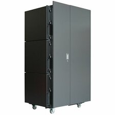 APC by Schneider Electric NetShelter CX 38U Rack Cabinet - 482.60 mm Rack Width - Grey