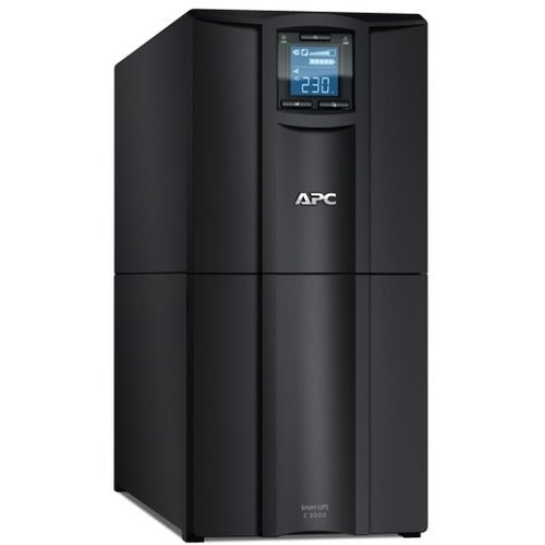 APC Smart-UPS C, Line Interactive, 3kVA, Tower, 230V, 8x IEC C13+1x IEC C19 outlets, USB and Serial communication, AVR, Graphic LCD