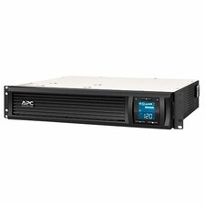 APC Smart-UPS C, Line Interactive, 1000VA, Rackmount 2U, 230V, 4x IEC C13 outlets, USB and Serial communication, AVR, Graphic LCD