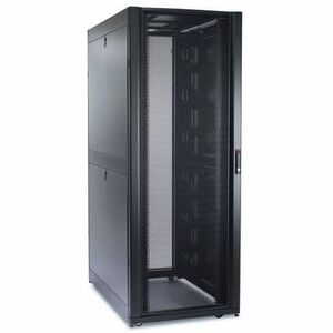 APC by Schneider Electric NetShelter SX 42U Floor Standing Enclosed Cabinet Rack Cabinet for Blade Server - 482.60 mm Rack Width - Black