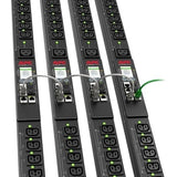 APC Rack PDU 9000 Switched, ZeroU, 32A, 230V, (21) C13 & (3) C19