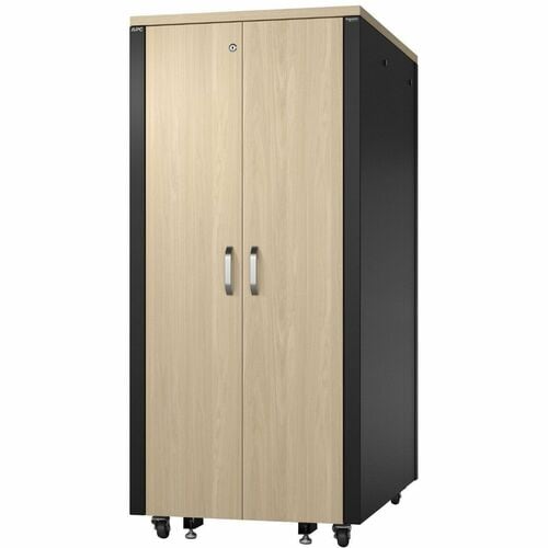APC NetShelter Soundproof, Server Rack Enclosure, 230V, Maple