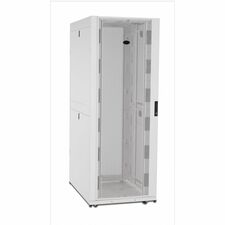 APC by Schneider Electric NetShelter SX AR3355W 45U Rack Cabinet for Server, LAN Switch - 482.60 mm Rack Width - White
