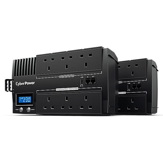 CyberPower BRICs LCD Series AVR UPS 700Va - 1200VA