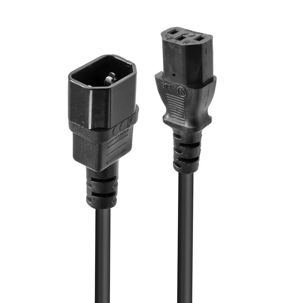 2mtr Power Extension Cable IEC-C13(F) - IEC-C14(M)