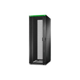 APC by Schneider Electric Easy 48U Floor Standing Enclosed Cabinet Rack Cabinet - 482.60 mm Rack Width x 939.80 mm Rack Depth - Black - 599.65 kg Dynamic/Rolling Weight Capacity - 1199.75 kg Static/Stationary Weight Capacity