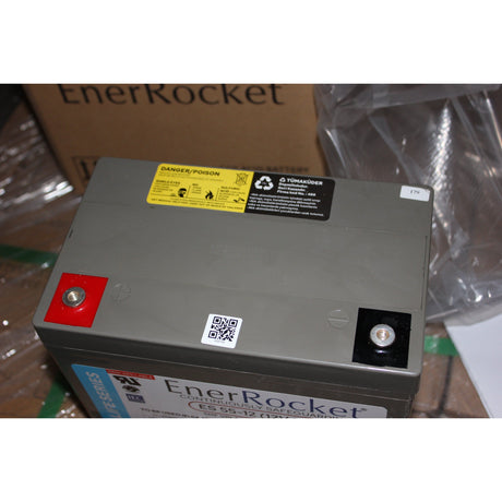 EnerRocket ES 55-12FR (12V FR – 55Ah) Battery Loose