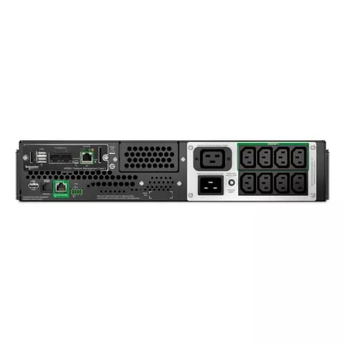 APC Smart-UPS, Line Interactive, Lithium-ion, Rack/Tower, 230V, SmartConnect Port+SmartSlot, Short Depth, AVR, LCD