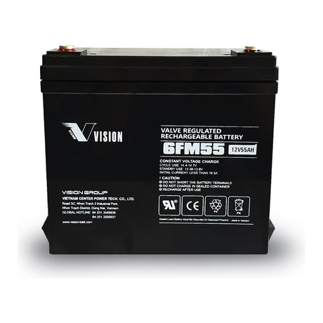 Vision 6FM Series High Temp Battery