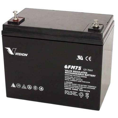 Vision 6FM Series High Temp Battery