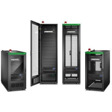 EcoStruxure Micro Data Center, with 43U rack, 6kVA Easy UPS, basic PDU, Netbotz, RM cooling, 230V, 50Hz, unassembled, 2180H x 800W x1200D mm