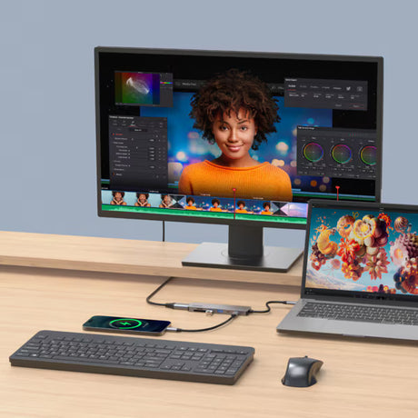 USB-C to 4K HDMI Dock with SD Card Reader