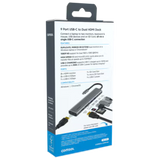USB-C to Dual HDMI 1080p with Card Reader