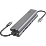 USB-C to Dual HDMI 1080p with Card Reader
