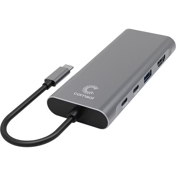 USB-C DisplayLink Dual 2K HDMI Multi-Port Adapter