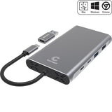 USB-C Dual 4K HDMI/DP Multi-Port Universal Adapter