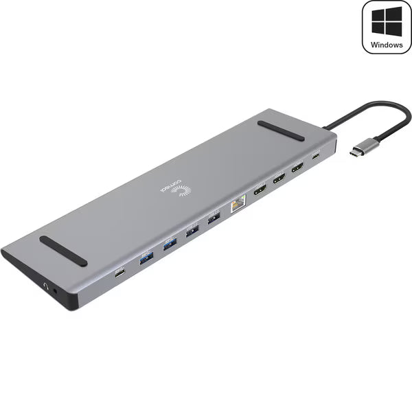 USB-C to Triple 4K HDMI Monitor Docking Station