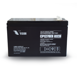 Vision CP Series 12v 7aH Battery (CP1270E) 5 Year Design Life