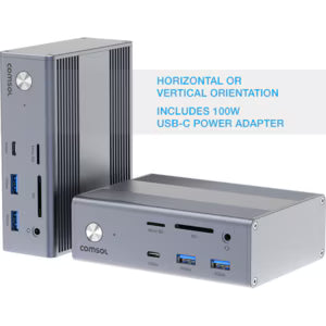 USB-C Dual HDMI Monitor 16 Port Docking Station