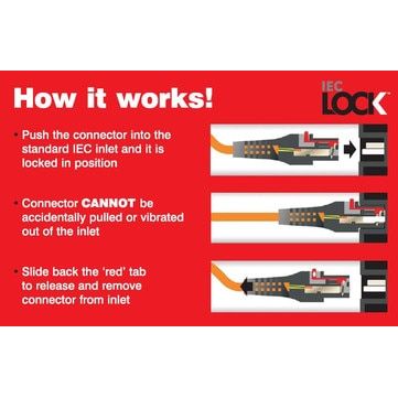 IEC Lockable Power Cables