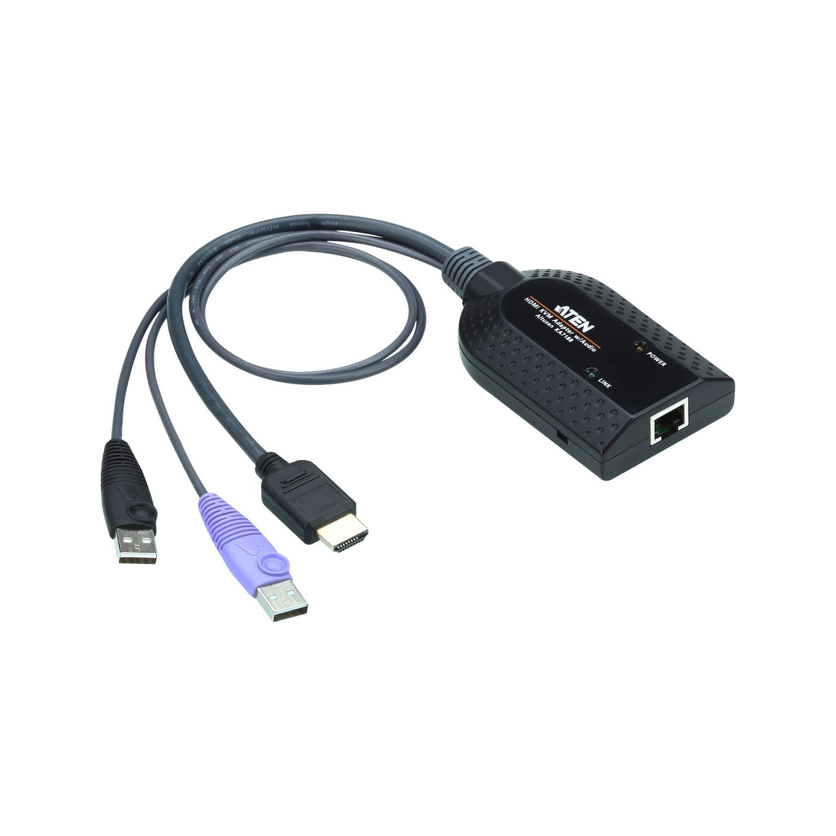 Aten KVM Cable Adapter with RJ45 to HDMI & USB to suit KM and KN series