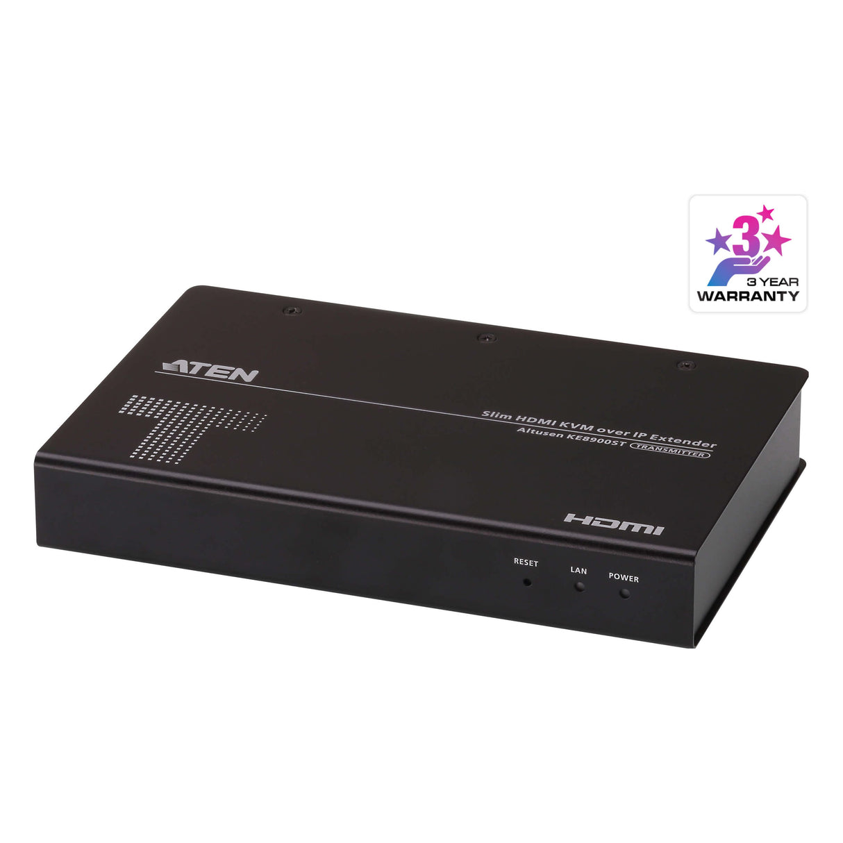 Aten HDMI Slim KVM over IP Transmitter, supports up to 1920 x 1200 @ 60 Hz