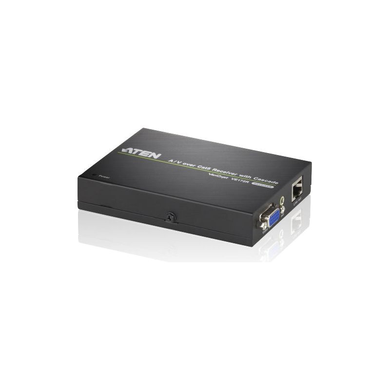 Aten A/V Over Cat 5 Receiver with Cascade for VS1204T/1208T. Cascade up to 10 level (LS)