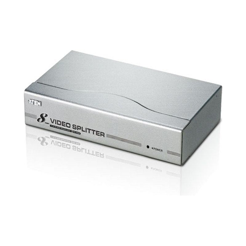 Aten Video Splitter 8 Port VGA Splitter 350Mhz, 1920x1440@60Hz, Cascadable to 3 levels (Up to 512 Outputs)