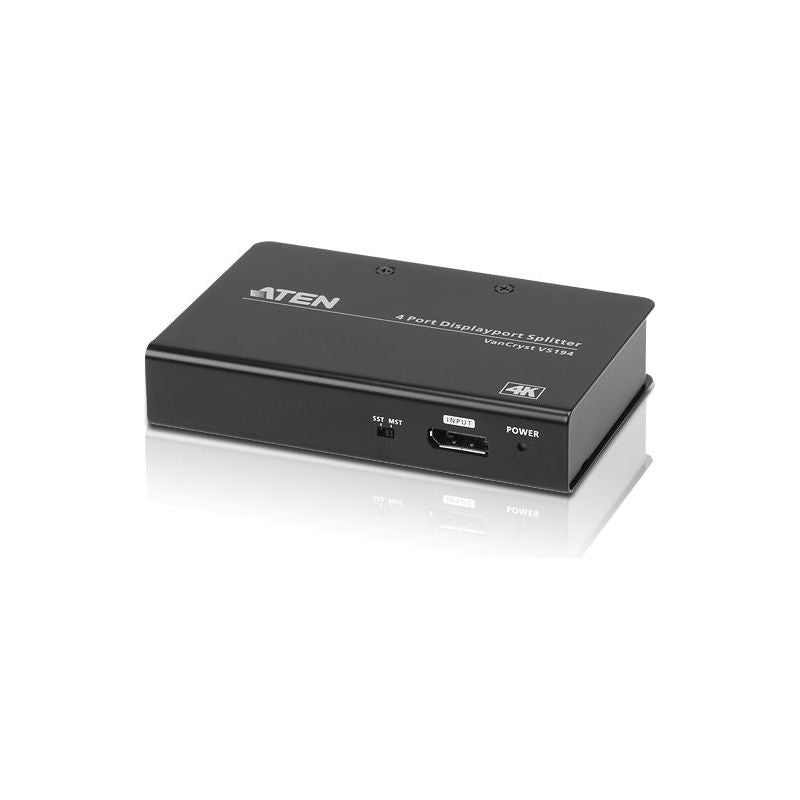 Aten Video Splitter 4 Port DisplayPort 4K Splitter, 4096x2160 / 3840x2160@60Hz, Supports Extend Mode & Split Mode