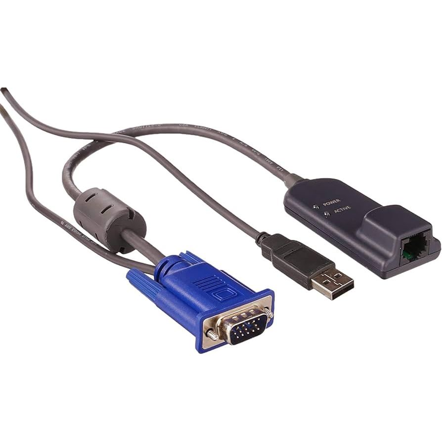 Avocent Server Interface Module for VGA video MPUIQ-VMCHS , USB keyboard/ mouse supporting virtual media, CAC and USB2.0