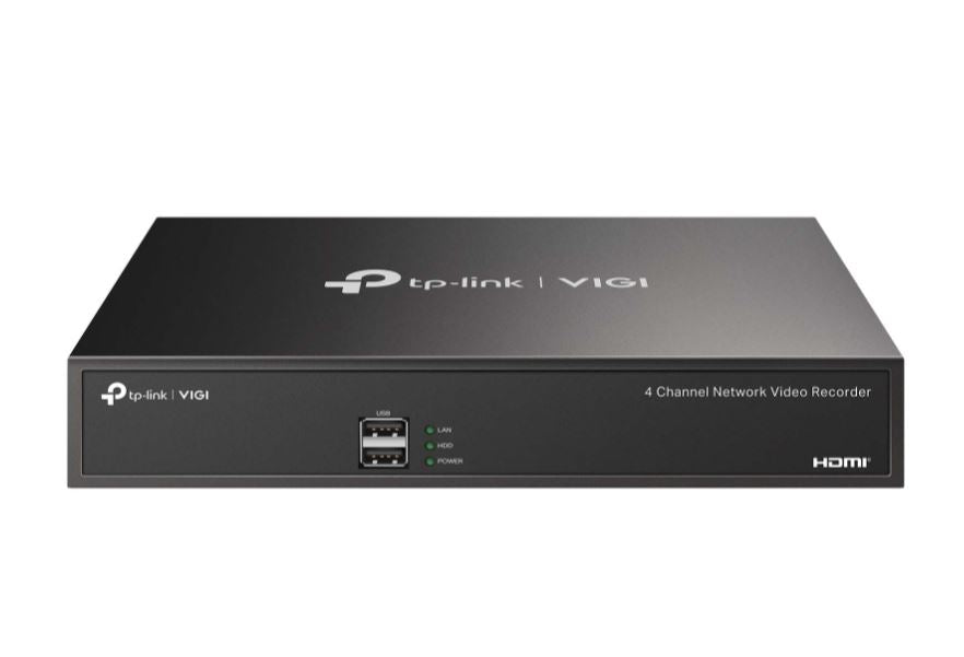 TP-Link VIGI NVR1004H-4P VIGI 4 Channel Network Video Recorder (HDD Not Included)