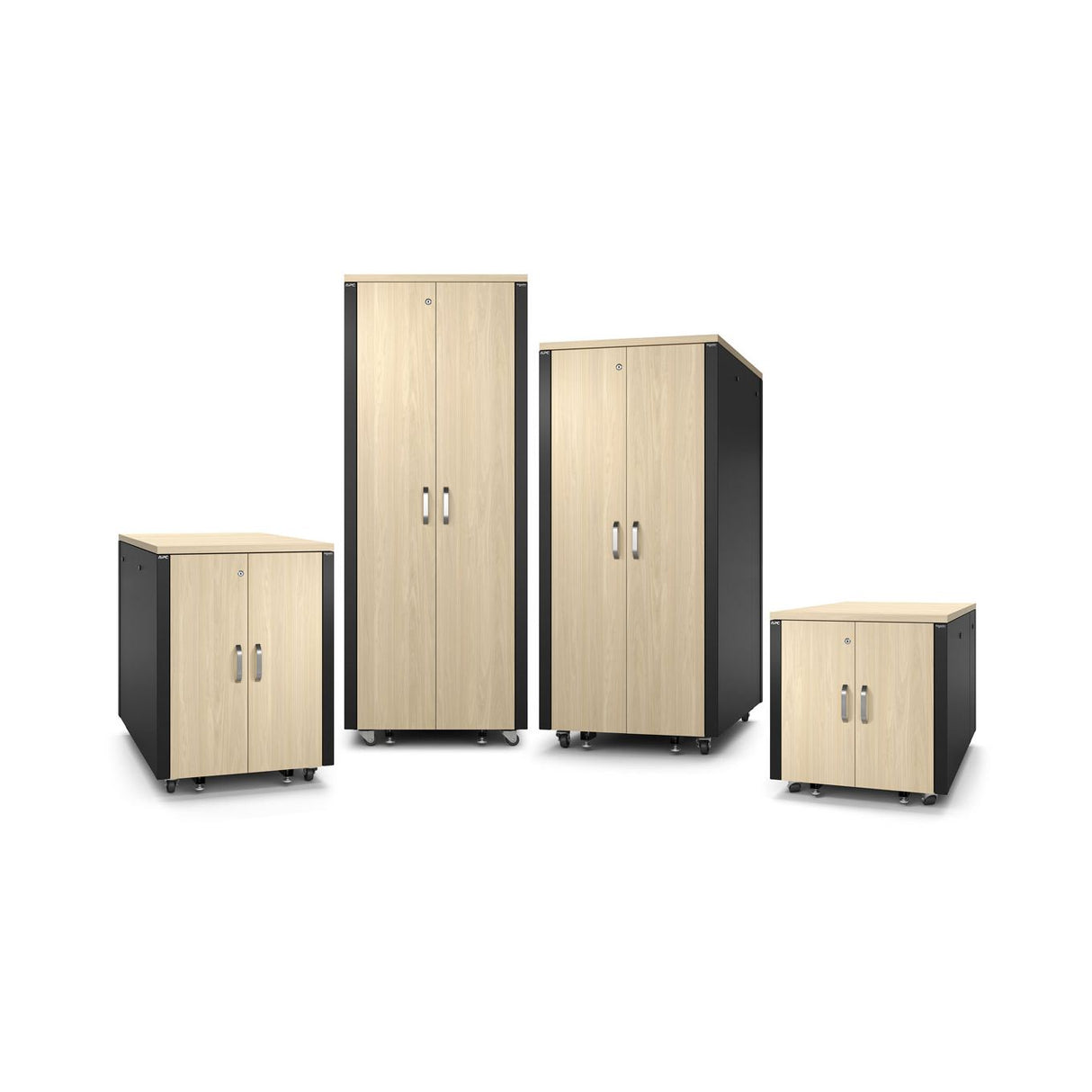 APC NetShelter Soundproof, Server Rack Enclosure, 230V, Maple