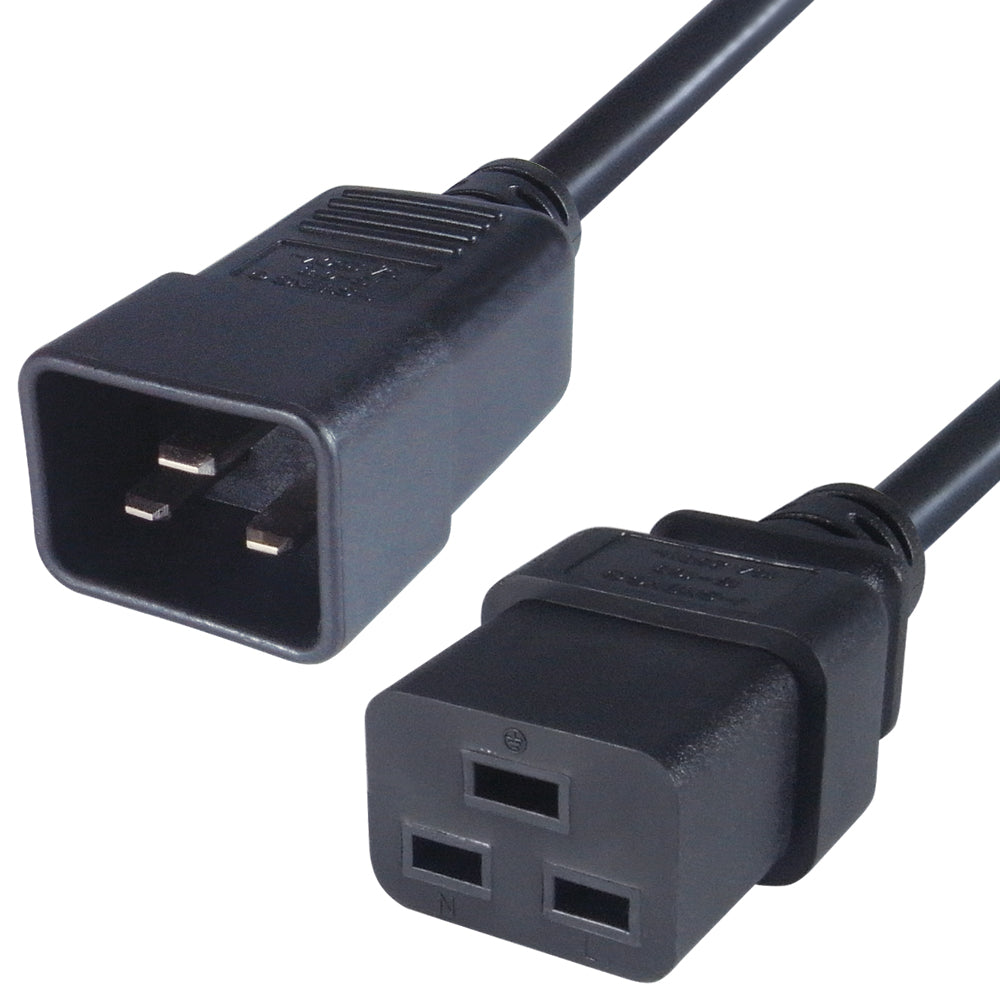 Blupeak 15A Power Cable C19 Female to C20 Male