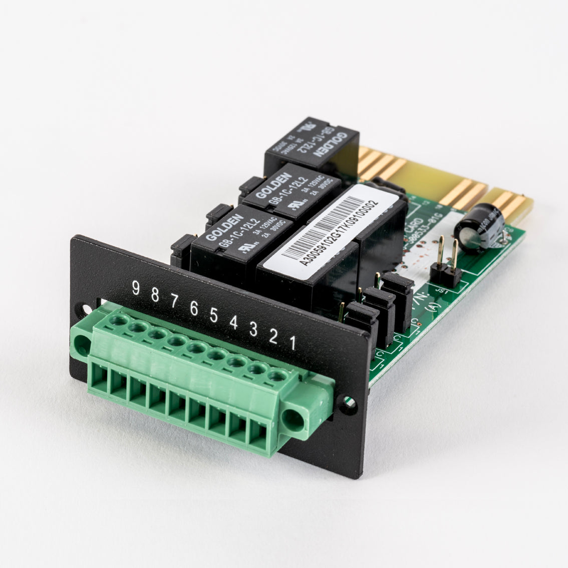 Internal Relay Comms Card with Terminal Connector – Treske Pty Limited