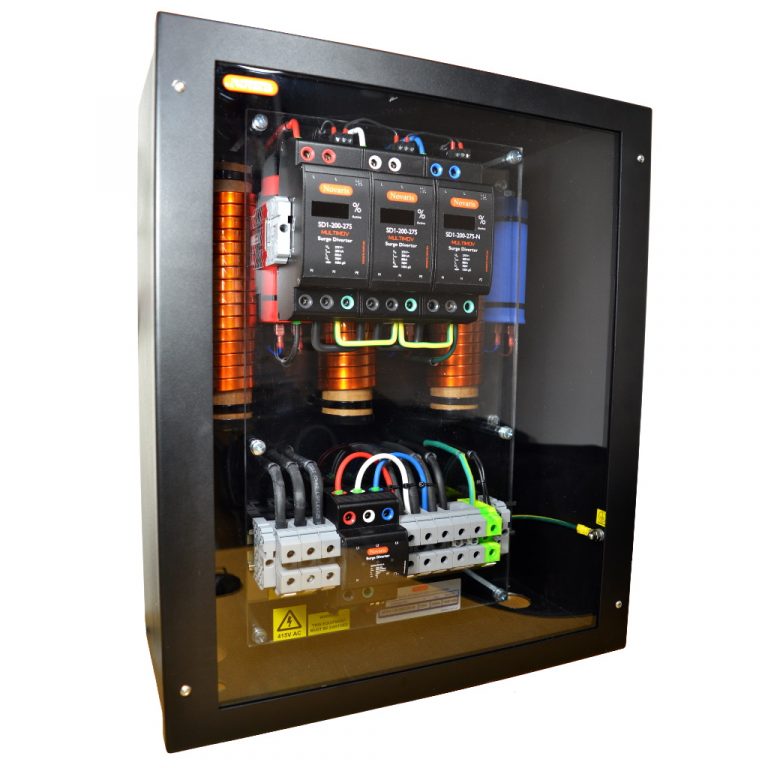 Novaris SFM 3-Phase Series Medium Current 40A-125A Per Phase Surge Filter